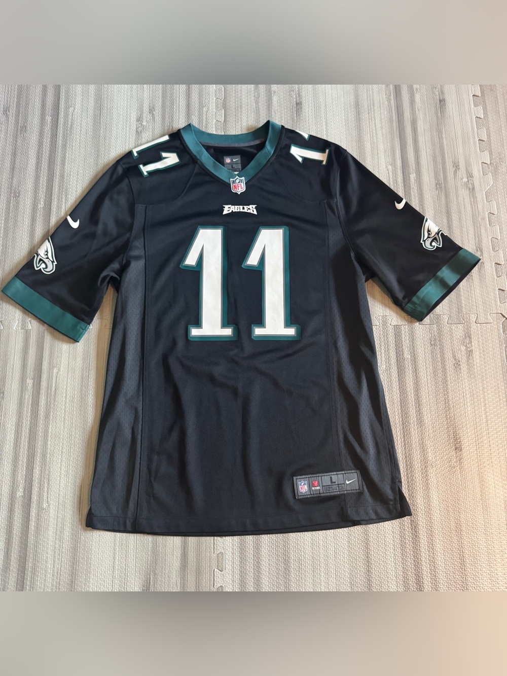 Nike NFL Philadelphia Eagles On Field #11 Carson Wentz Jersey